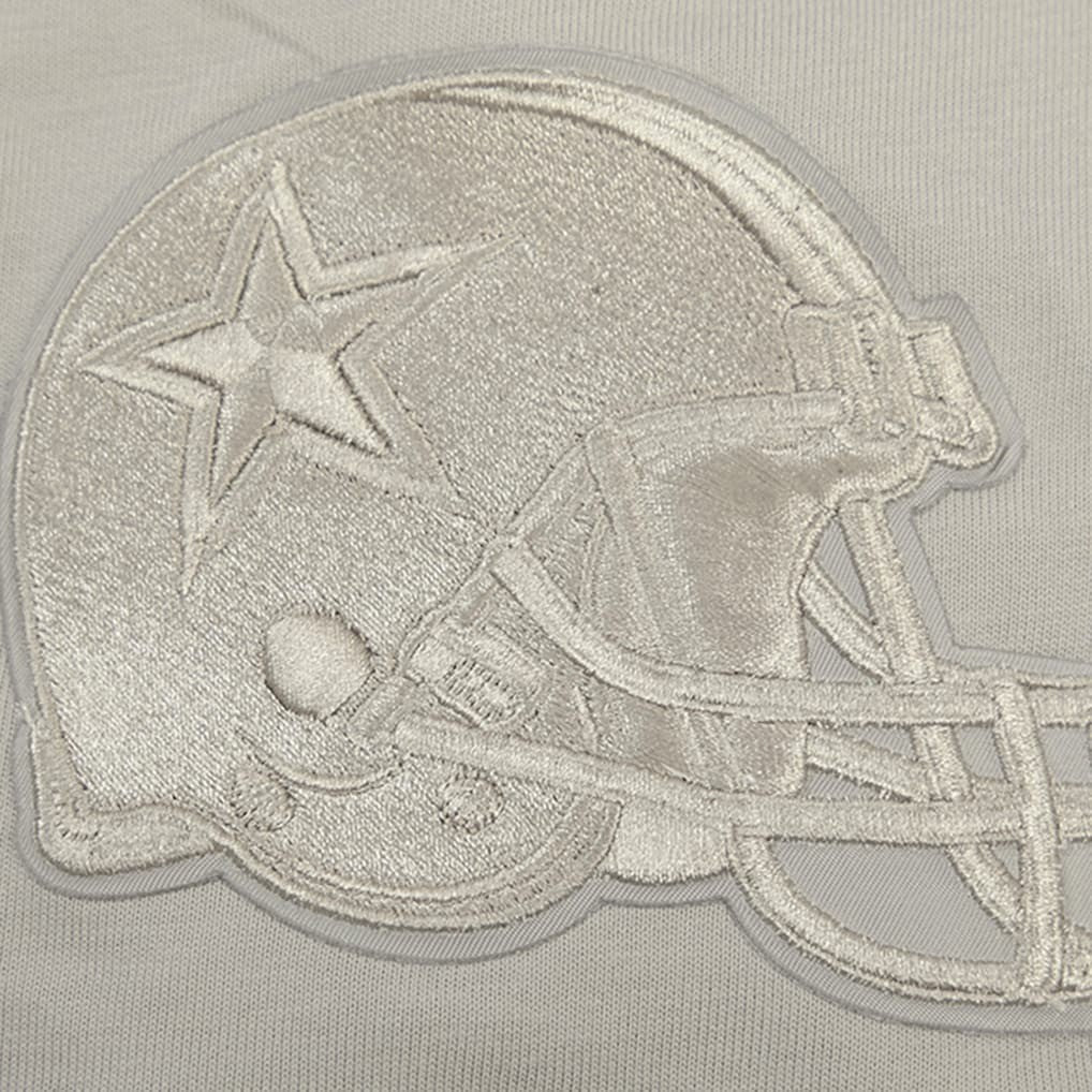 Pro Standard Neutrals Capsule Short Sleeve Pullover Hoodie - Dallas Cowboys
