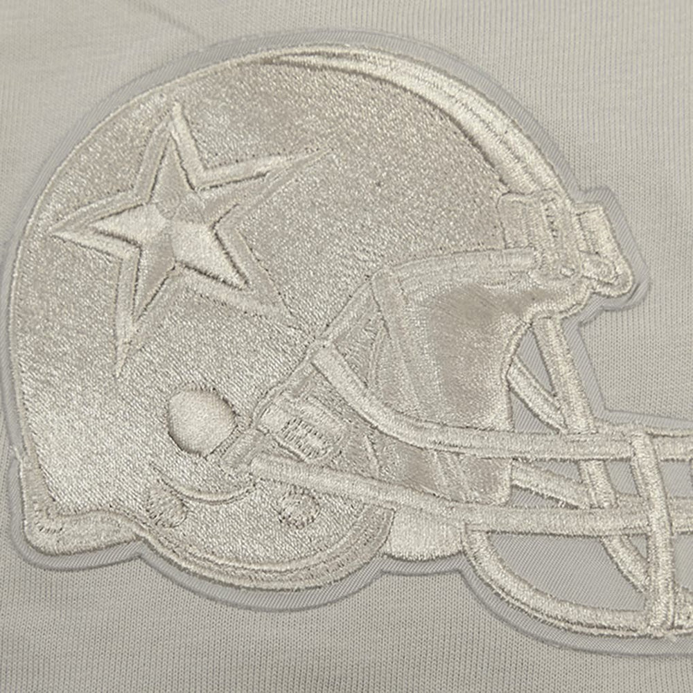 Pro Standard Neutrals Capsule Short Sleeve Pullover Hoodie - Dallas Cowboys