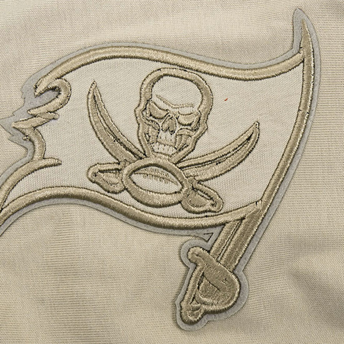 Pro Standard Neutrals Capsule Short Sleeve Pullover Hoodie - Tampa Bay Buccaneers