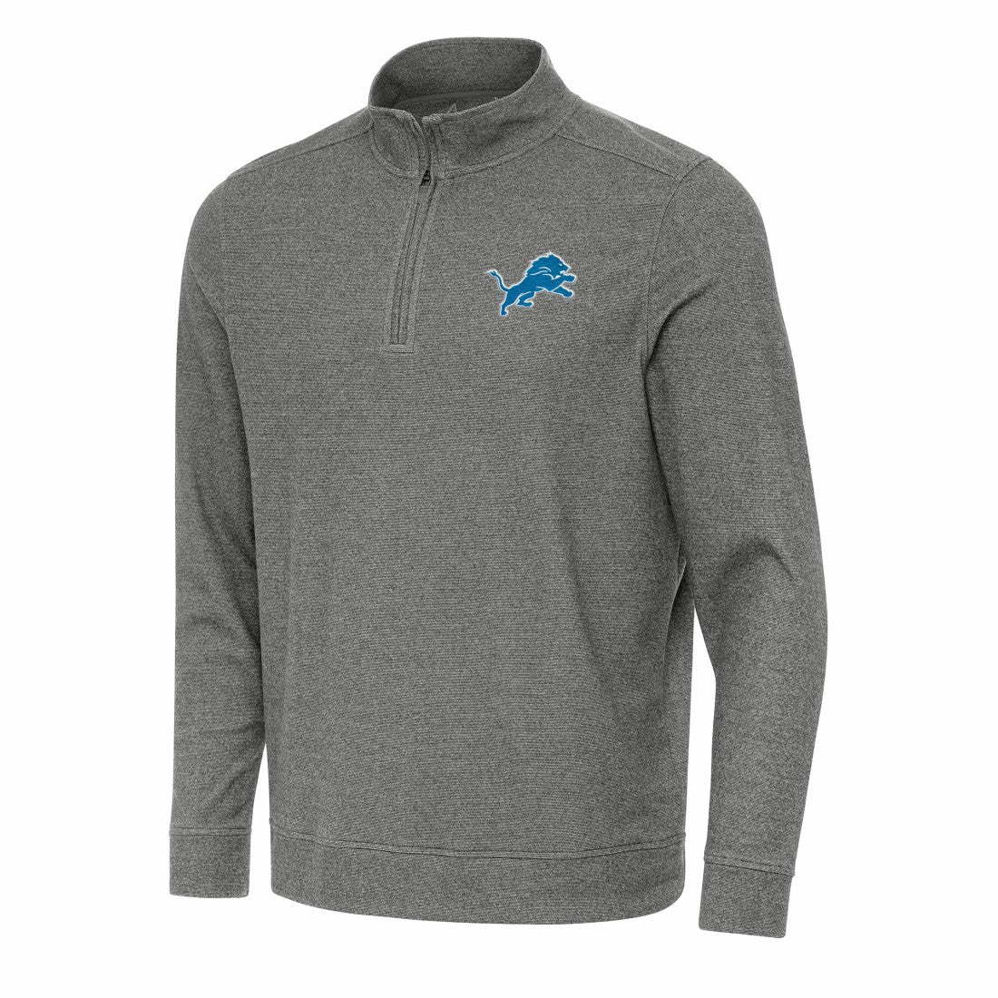 Antigua Subtle Quarter-Zip Top - Detroit Lions