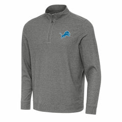 Antigua Subtle Quarter-Zip Top - Detroit Lions