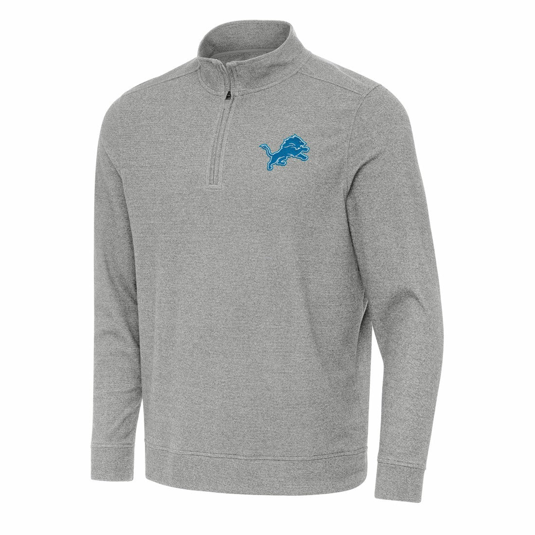 Antigua Subtle Quarter-Zip Top - Detroit Lions