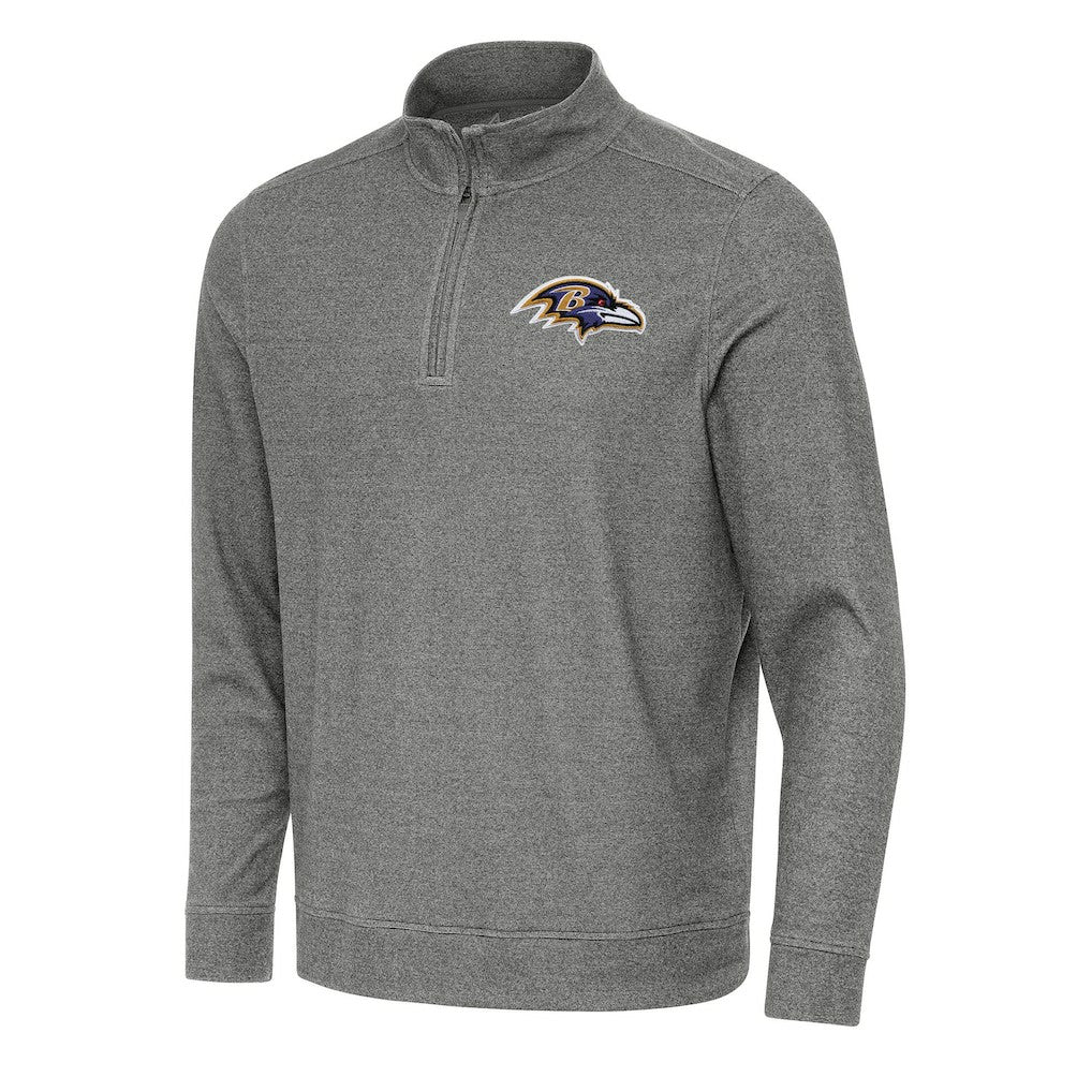 Antigua Subtle Quarter-Zip Top - Baltimore Ravens