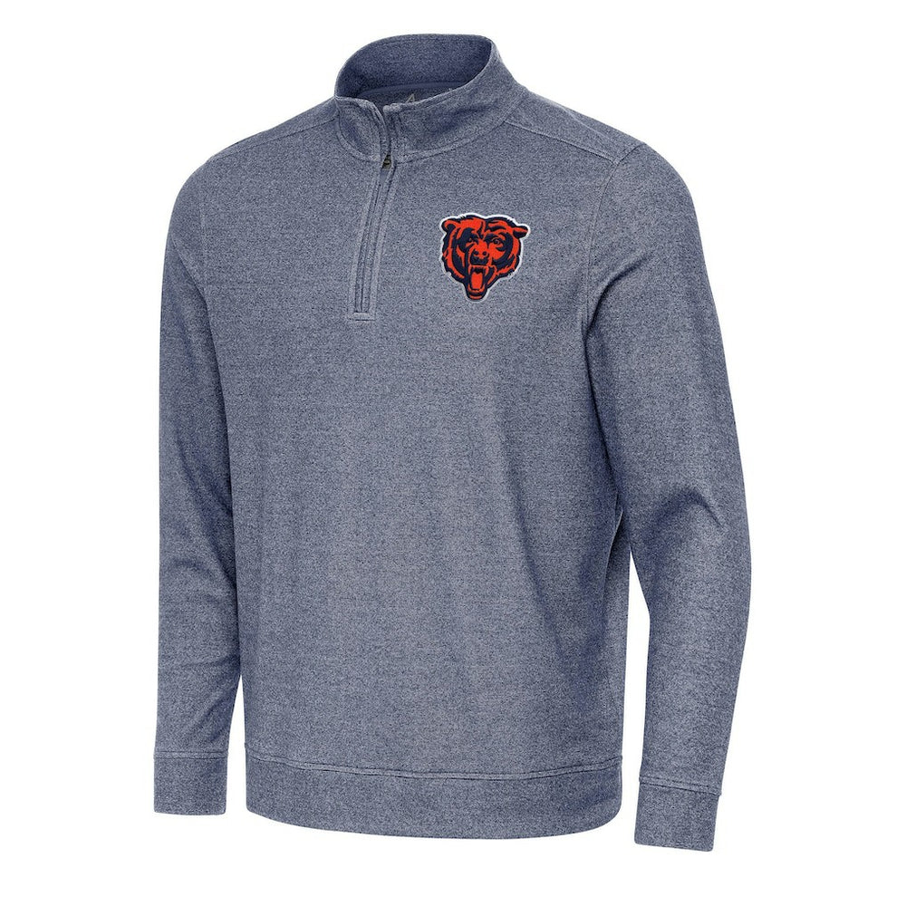 Antigua Subtle Quarter-Zip Top - Chicago Bears