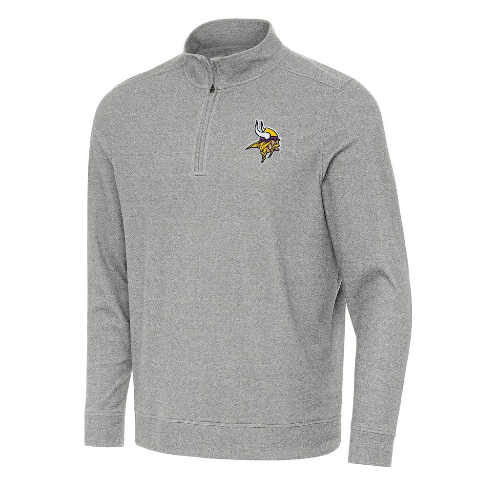 Antigua Subtle Quarter-Zip Top - Minnesota Vikings