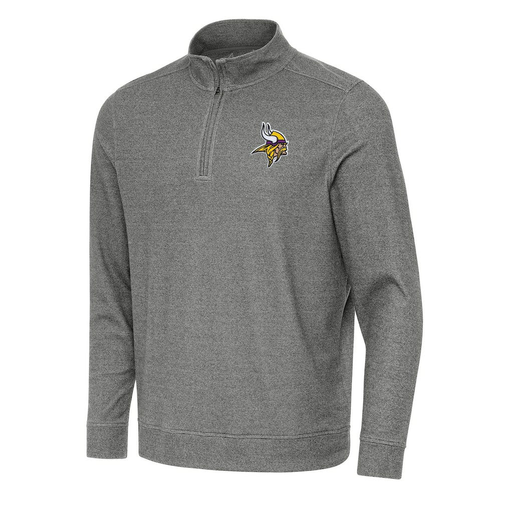 Antigua Subtle Quarter-Zip Top - Minnesota Vikings