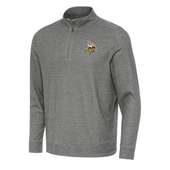 Antigua Subtle Quarter-Zip Top - Minnesota Vikings