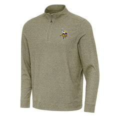 Antigua Subtle Quarter-Zip Top - Minnesota Vikings