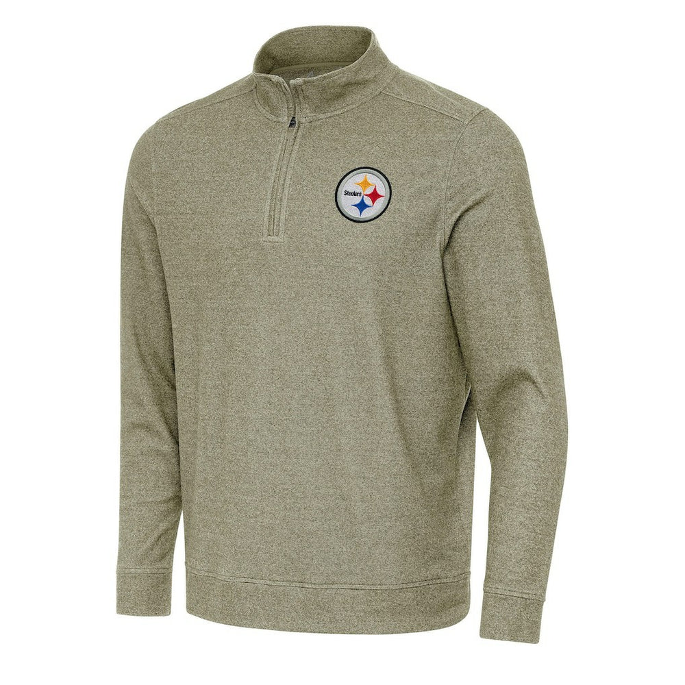 Antigua Subtle Quarter-Zip Top - Pittsburgh Steelers