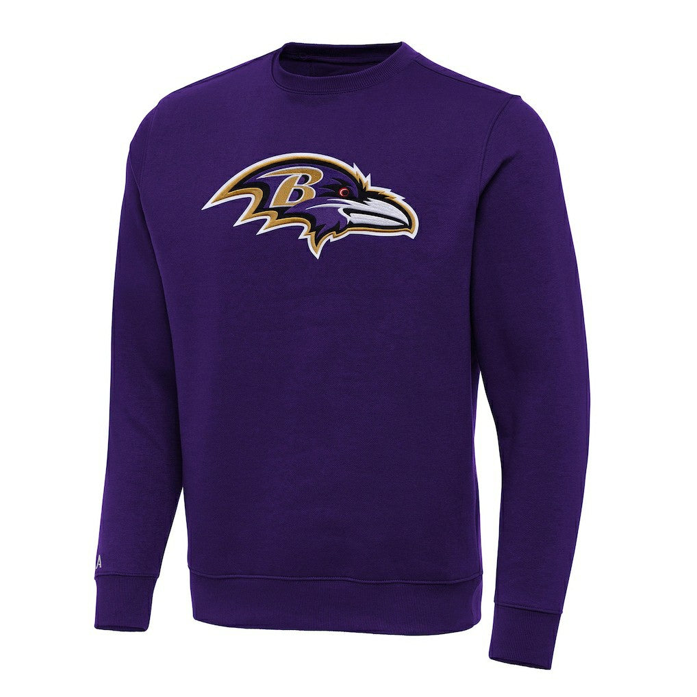 Antigua Victory Pullover Sweatshirt - Baltimore Ravens