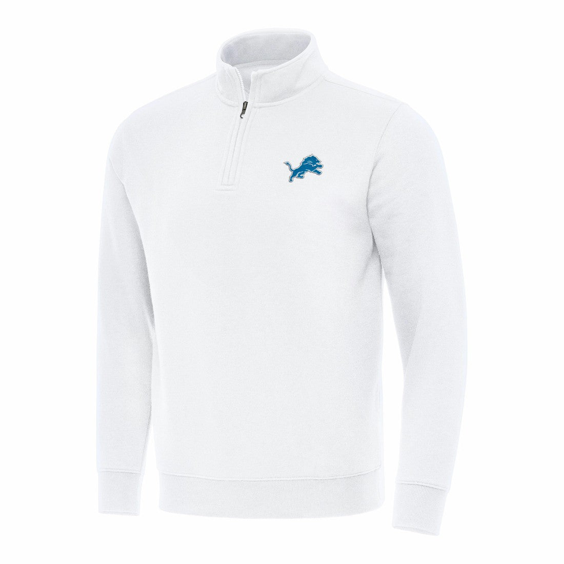 Antigua Victory Quarter-Zip Pullover Top - Detroit Lions