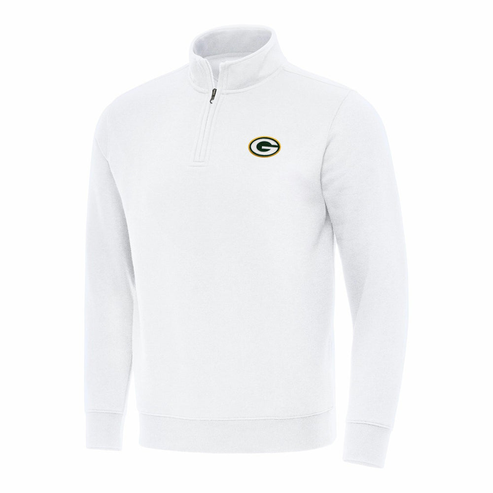Antigua Victory Quarter-Zip Pullover Top - Green Bay Packers