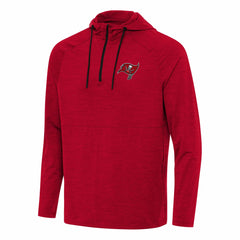Antigua Spikes Quarter-Zip Pullover Hoodie - Tampa Bay Buccaneers