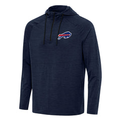 Antigua Spikes Quarter-Zip Pullover Hoodie - Buffalo Bills