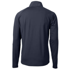 MLB Boston Red Sox Cutter & Buck Adapt Eco Hybrid Raglan DryTec Quarter-Zip Jacket