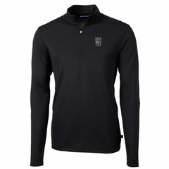 MLB Kansas City Royals Cutter & Buck Virtue Eco Pique Quarter-Zip Jacket