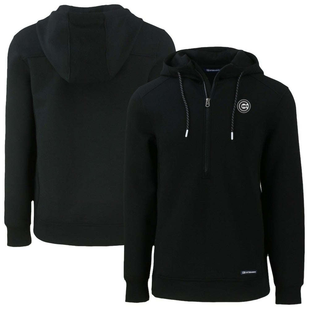 MLB Chicago Cubs Cutter & Buck Roam Eco Recycled Half-Zip Pullover Hoodie