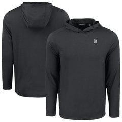 MLB Detroit Tigers Cutter & Buck Coastline Epic Comfort Eco Recycled Long Sleeve Hoodie T-Shirt