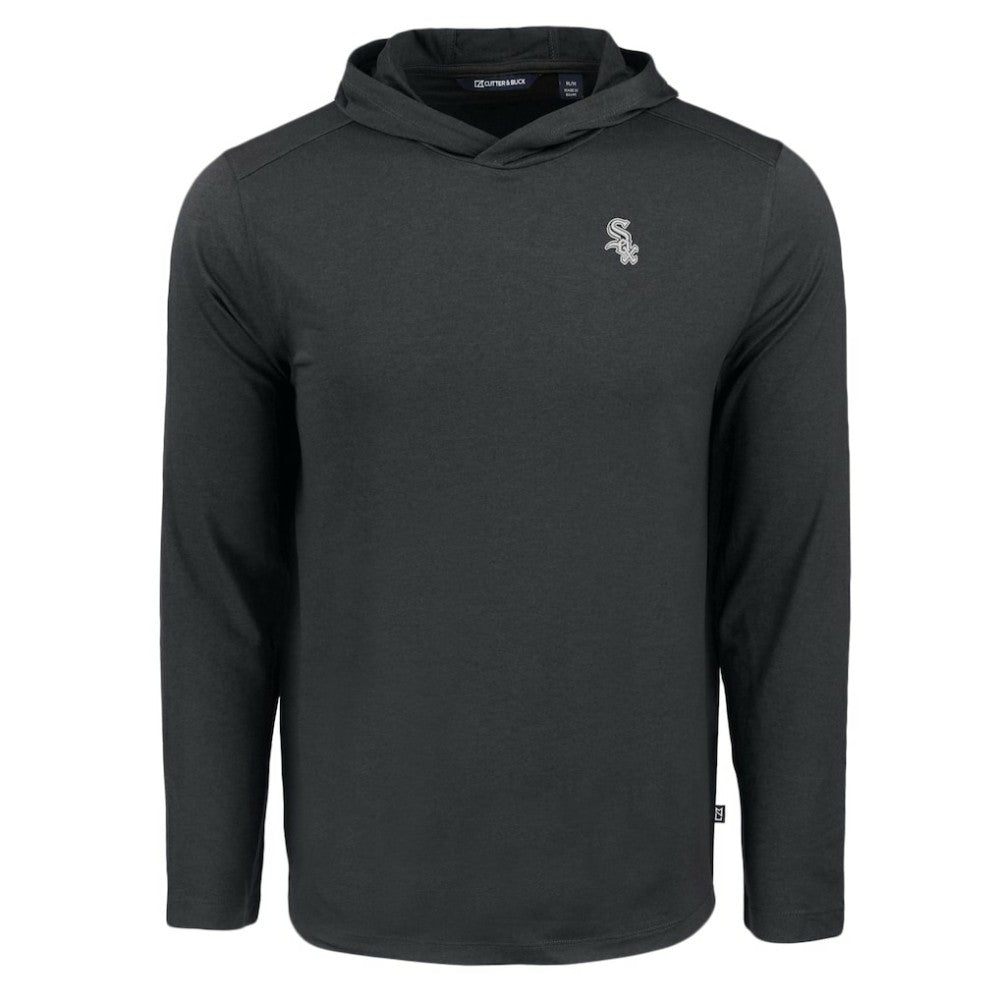 MLB Chicago White Sox Cutter & Buck Coastline Epic Comfort Eco Recycled Long Sleeve Hoodie T-Shirt