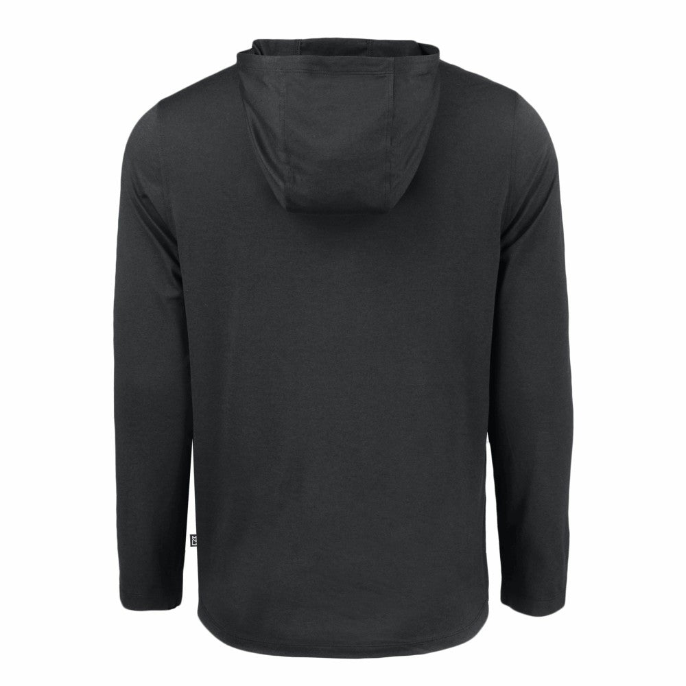 MLB Cincinnati Reds Cutter & Buck Coastline Epic Comfort Eco Recycled Long Sleeve Hoodie T-Shirt