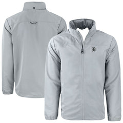 MLB Detroit Tigers Cutter & Buck Charter Eco Recycled Full-Zip Hoodie Jacket