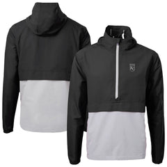 MLB Kansas City Royals Cutter & Buck Charter Eco Recycled Anorak Half-Zip Hoodie Jacket
