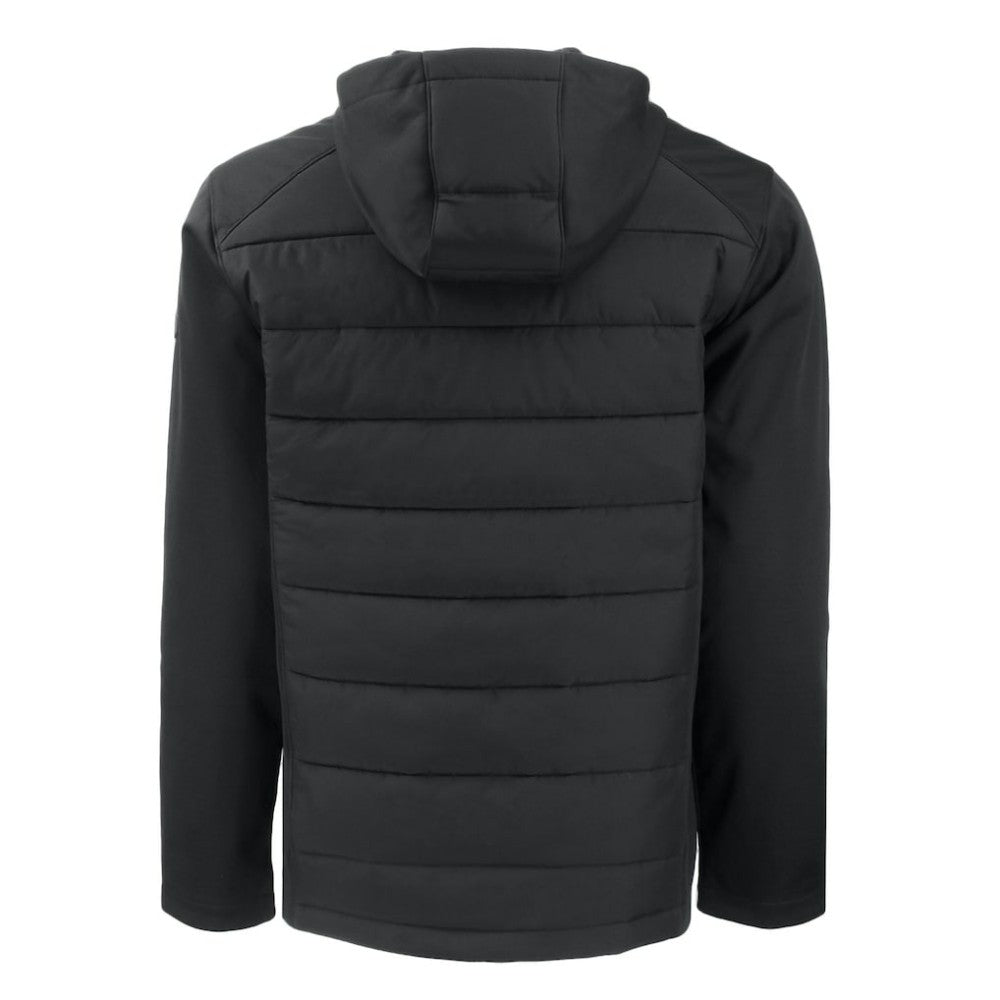 MLB Boston Red Sox Cutter & Buck Evoke Hybrid Eco Softshell Recycled Full-Zip Jacket