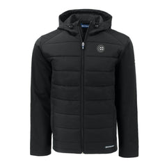 MLB Chicago Cubs Cutter & Buck Evoke Hybrid Eco Softshell Recycled Full-Zip Jacket
