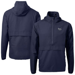 MLB Philadelphia Phillies Cutter & Buck Charter Eco Recycled Anorak Half-Zip Hoodie Jacket
