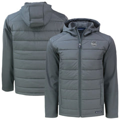 MLB Philadelphia Phillies Cutter & Buck Evoke Hybrid Eco Softshell Recycled Full-Zip Hooded Jacket