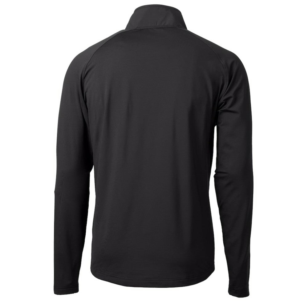 MLB New York Yankees Cutter & Buck Adapt Eco Hybrid Raglan DryTec Quarter-Zip Jacket