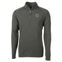 MLB New York Mets Cutter & Buck Adapt Eco Raglan Quarter-Zip Jacket