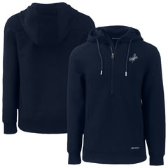 MLB Los Angeles Dodgers Cutter & Buck Roam Eco Recycled Tri-Blend Half-Zip Hoodie