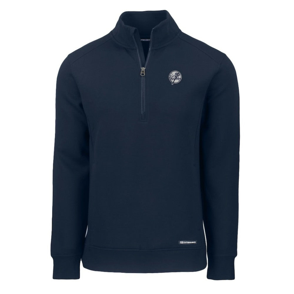 MLB New York Yankees Cutter & Buck Roam Eco Quarter-Zip Jacket