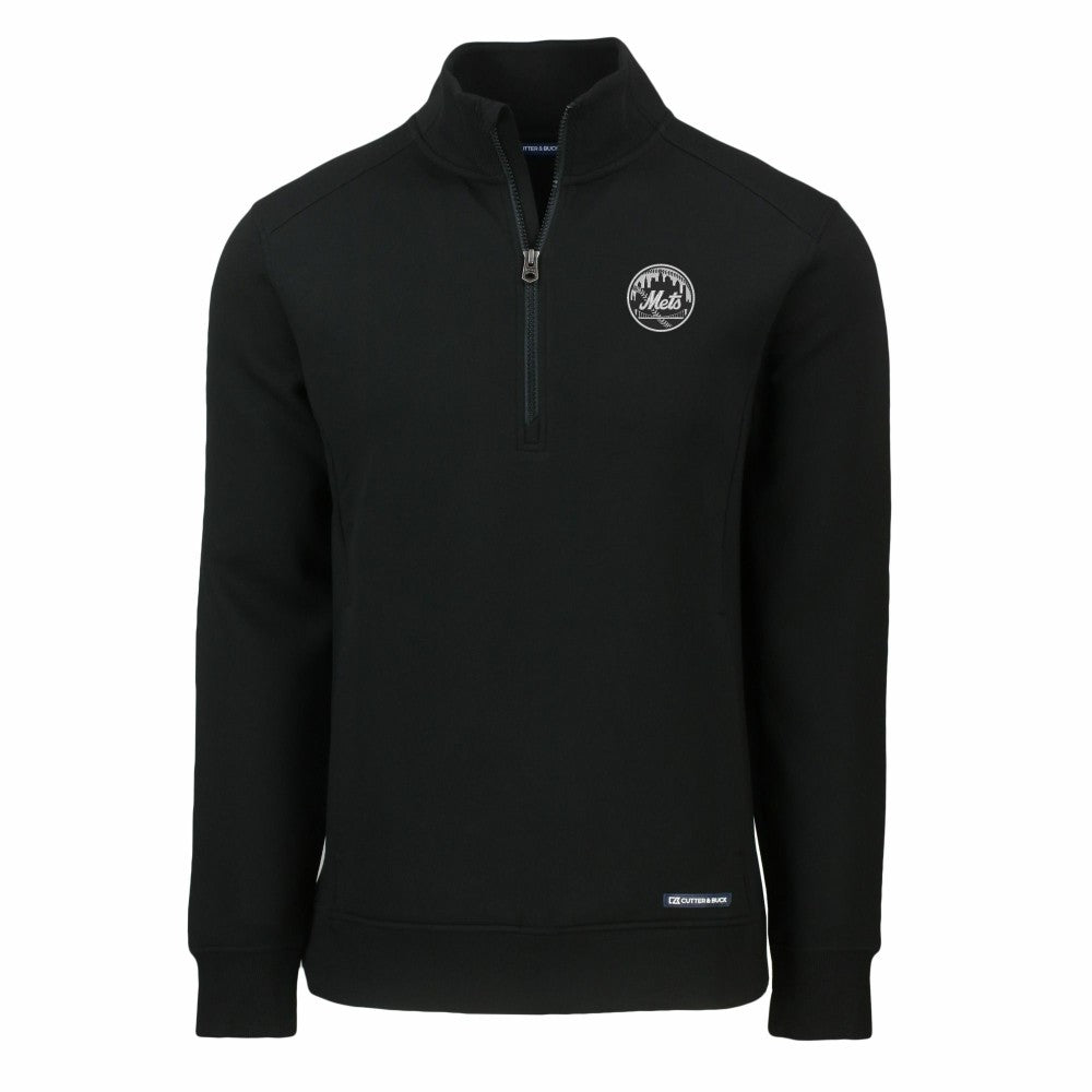 MLB New York Mets Cutter & Buck Roam Eco Quarter-Zip Jacket