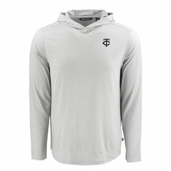 MLB Minnesota Twins Cutter & Buck Coastline Epic Comfort Eco Recycled Hoodie T-Shirt