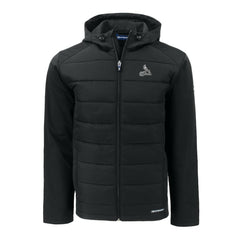 MLB St. Louis Cardinals Cutter & Buck Evoke Hybrid Eco Softshell Recycled Full-Zip Hoodie Jacket