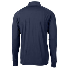 MLB Los Angeles Dodgers Cutter & Buck Big & Tall Adapt Eco DryTec Raglan Quarter-Zip Jacket
