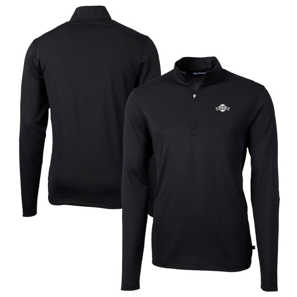 MLB San Francisco Giants Cutter & Buck Big & Tall Virtue Eco Pique Quarter-Zip Jacket