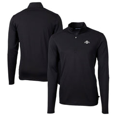 MLB San Francisco Giants Cutter & Buck Big & Tall Virtue Eco Pique Quarter-Zip Jacket