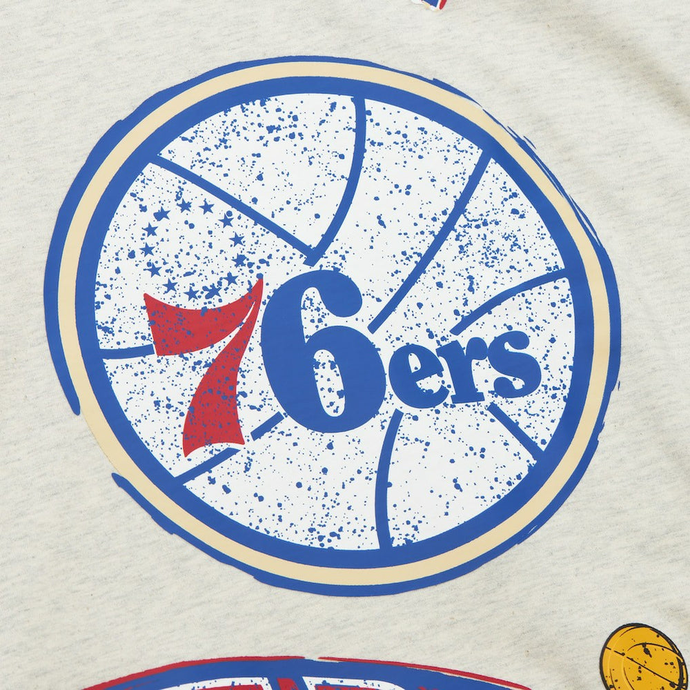NBA Philadelphia 76ers Hardwood Classics Legacy Defined Retro Championship T-Shirt