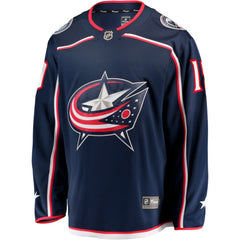 NHL Navy Adam Fantilli Columbus Blue Jackets Fanatics Home Premier Breakaway Player Jersey