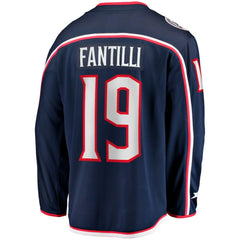 NHL Navy Adam Fantilli Columbus Blue Jackets Fanatics Home Premier Breakaway Player Jersey