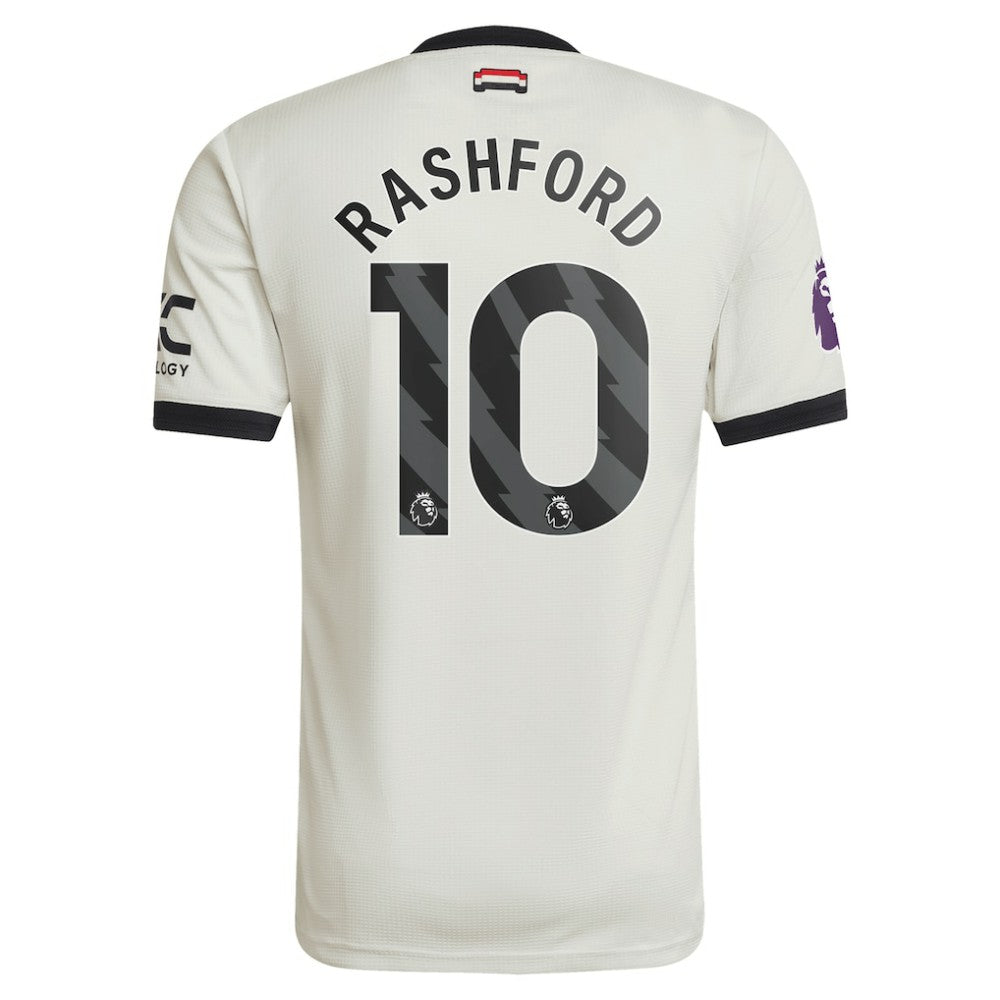 Marcus Rashford Manchester United Originals 2024/25 Third Jersey - Adidas Cream