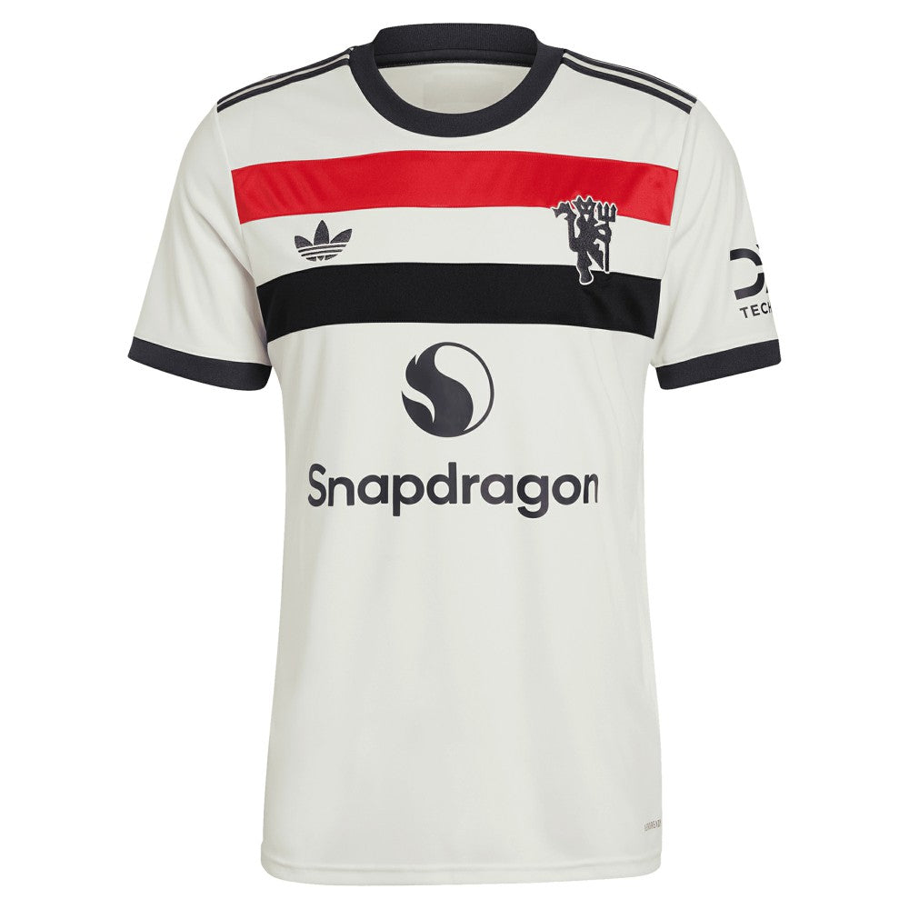 Marcus Rashford Manchester United Originals 2024/25 Third Replica Jersey - Adidas Cream