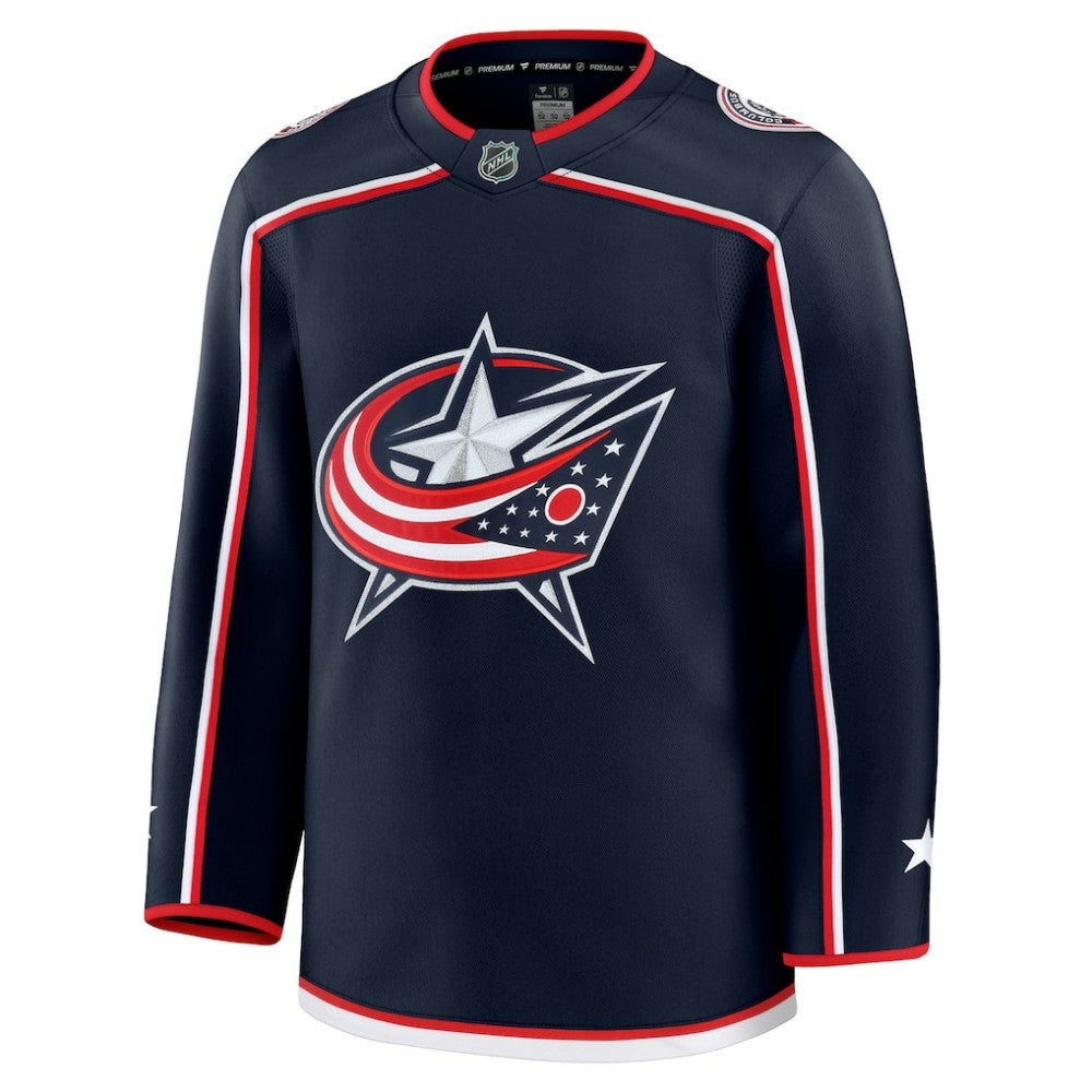 NHL Navy Columbus Blue Jackets Fanatics Home Premium Jersey