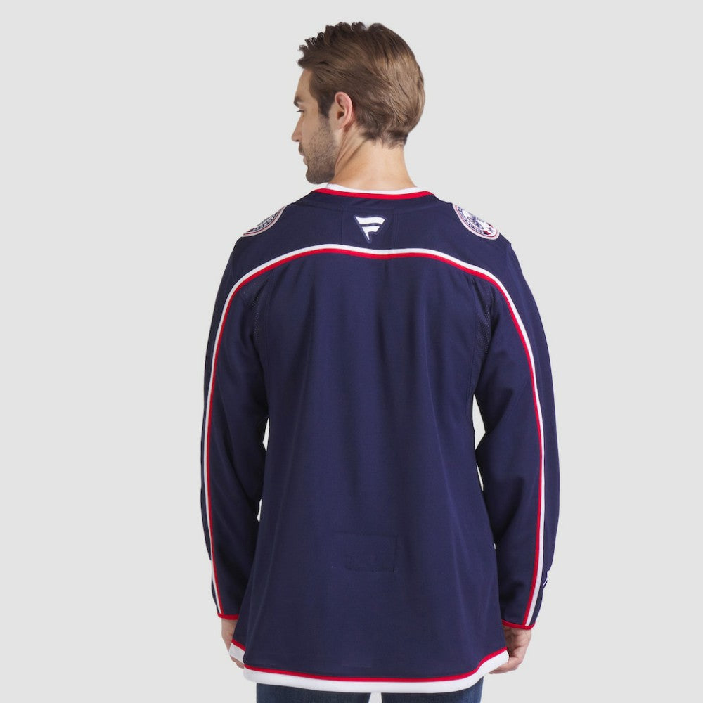 NHL Navy Columbus Blue Jackets Fanatics Home Premium Jersey