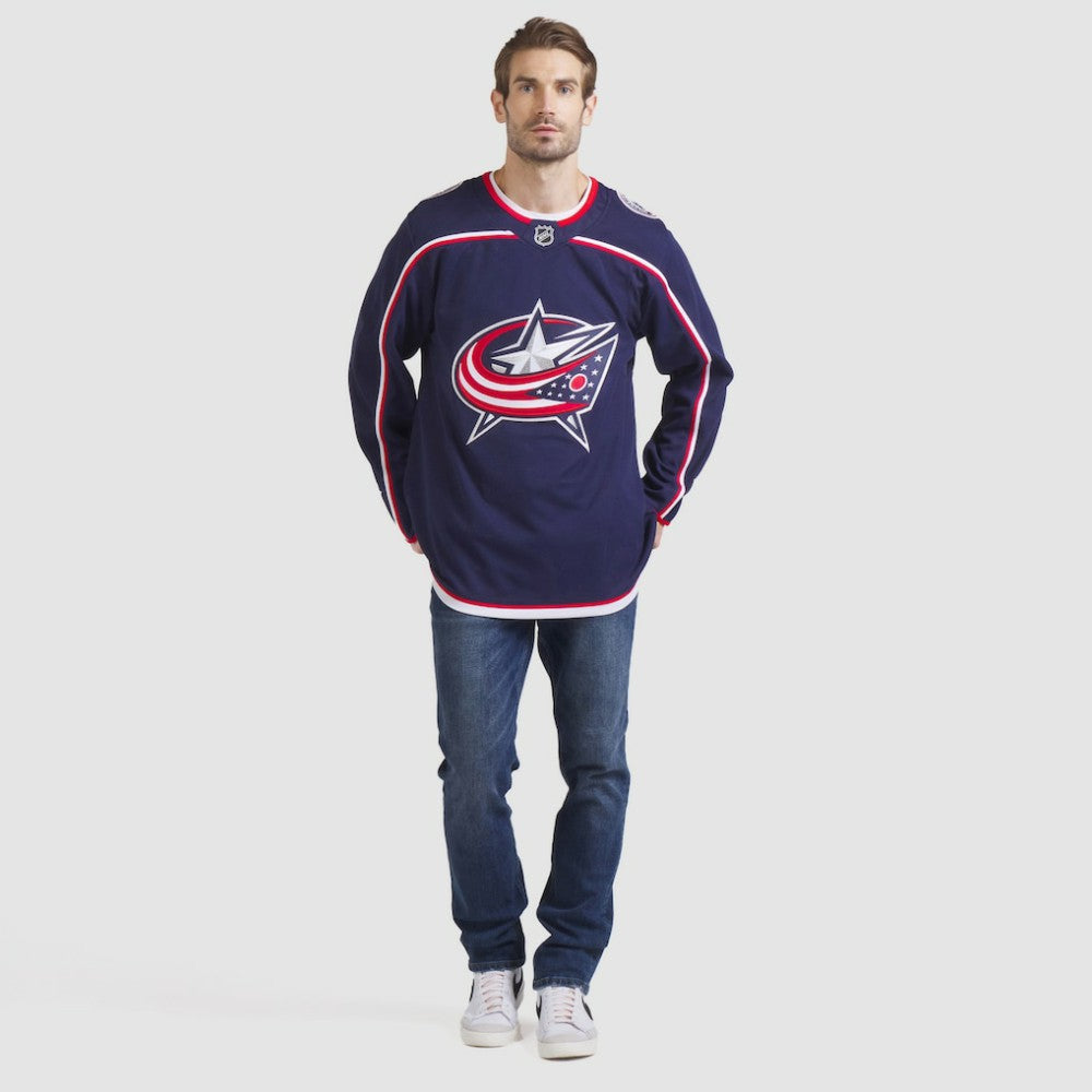 NHL Navy Columbus Blue Jackets Fanatics Home Premium Jersey