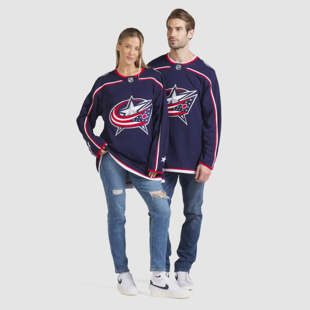 NHL Navy Columbus Blue Jackets Fanatics Home Premium Jersey