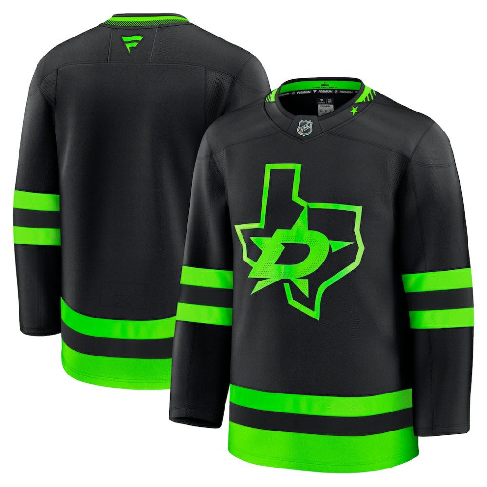 NHL Black Dallas Stars Fanatics Alternate Premium Jersey